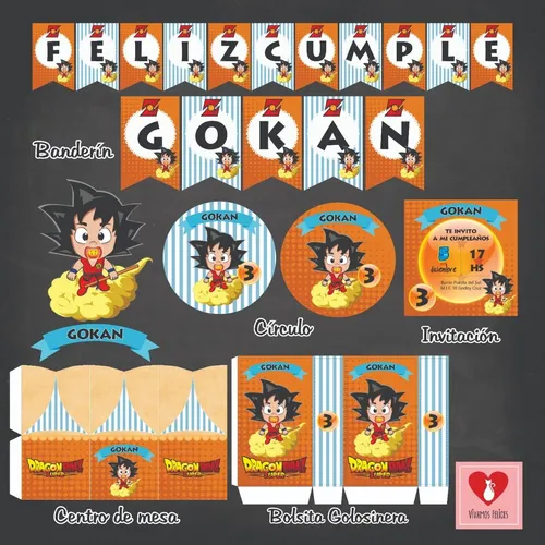Kit Dragon Ball Bebe Cumpleaños Cotillon Imprimible | MercadoLibre Kit Dragon Ball Bebe Cumpleaños Cotillon Imprimible | MercadoLibre