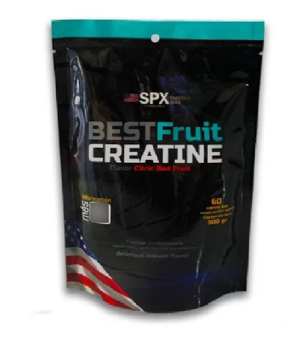 Creatina Spx Micronizada Sabor Citric Red Fruit Pote De 300g