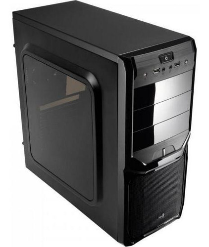 Gabinete Gamer Mid Tower V3x Window Preto Aerocool