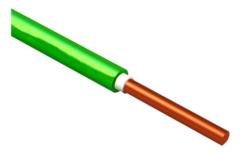 Cable Alambre Nya 1.5mm Verde H07v-u750v Terafix R-25mts