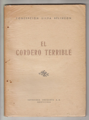 1956 Poesia Concepcion Silva Belinzon El Cordero Terrible