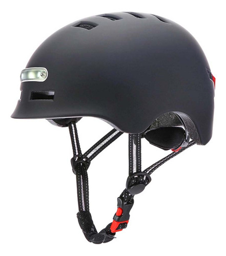 Casco Seguridad Casco Ciclismo Luz Delantera Trasera.mo