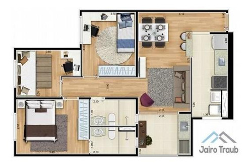 Apartamento Com 2 Dormitório(s) Localizado(a) No Bairro Água Funda Em São Paulo / São Paulo - 4996:909436