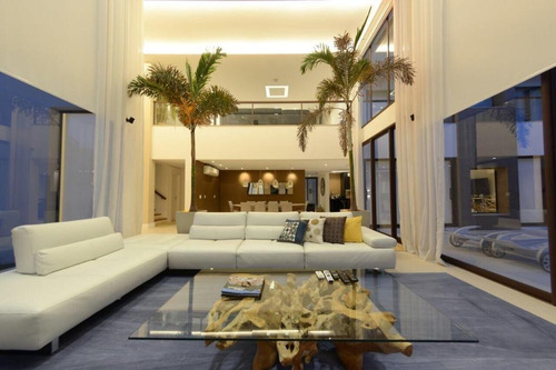 Imagem 15 de 28 de Santa Mônica Jardins Mansão Duplex 5 Suítes Projetada Por Arquiteto Renomado Com Requinte E Sofisticação 906m2. - 2048 - 70533969