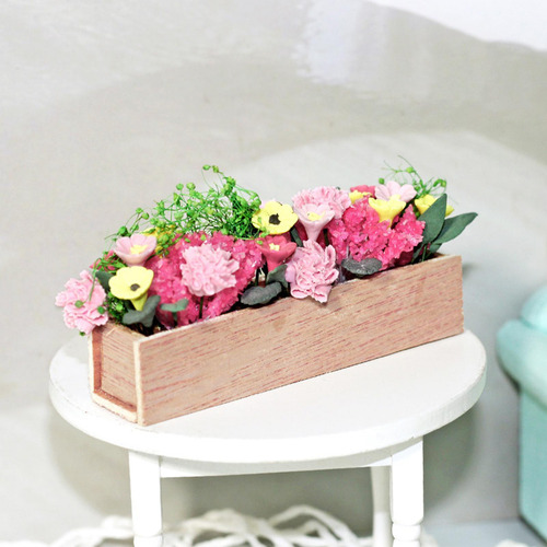 1/12 Macetas En Miniatura Para Casa De Muñecas, Miniplanta