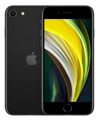 Apple iPhone Se2 128 Gb Negro Reacondicionado Tipo A Menos (Reacondicionado)