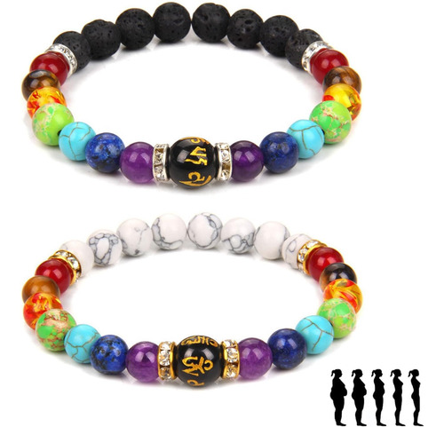 Pulsera Arus 7 Chakras, Healthbangle Drenaje Linfático Chakr