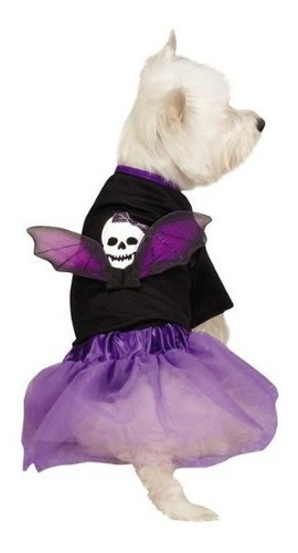 Casual Canina Calavera Disfraz Conjunto Para Mascotas Tamañ