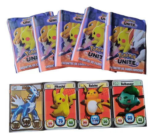 ABRINDO CARTAS POKÉMON UNITE 