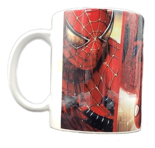 Taza Spiderman En La Ciudad 325ml.