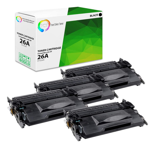 Tct Premium Compatibles Cf226 A 4 Unidades Cartucho De Tóner
