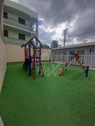 Imagen 4 de 21 de Apartamento Tipo Pent-house En Residencial Con Amenidades, Santiago (jpa-234)