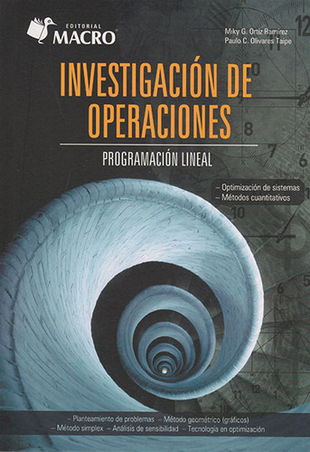 Investigacion De Operaciones, De Ortiz Miky. Editorial Macro, Tapa Blanda, Edición 1 En Español, 2015