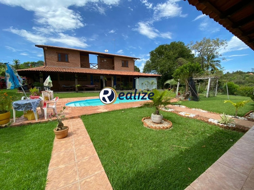 Linda Chácara Com 07 Quartos Sendo 05 Suítes Ótima Localização Meaípe Guarapari-es - Ch00020 - 69292256