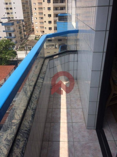 Imagem 4 de 16 de Apartamento Com 1 Dormitório À Venda, 52 M² Por R$ 190.000,00 - Tupi - Praia Grande/sp - Ap0377