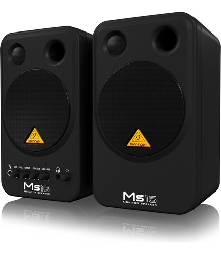 Behringer Ms16 Monitores Estudio Envio Gratis