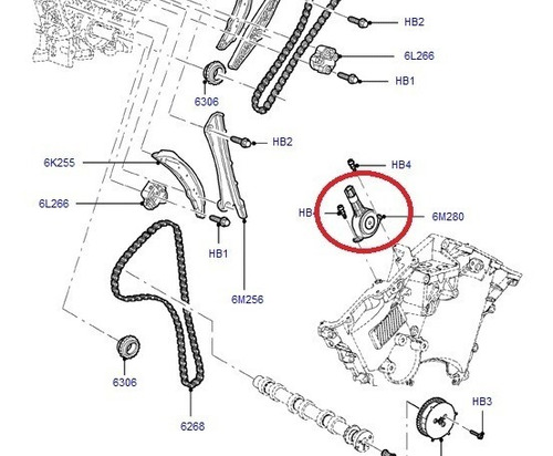 Solenoide Vct (leva Variable) Ford Escape 2009 A 2012