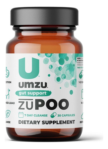 Umzu Zupoo Natural Colon Cleanse, Constipation Relief & Deto