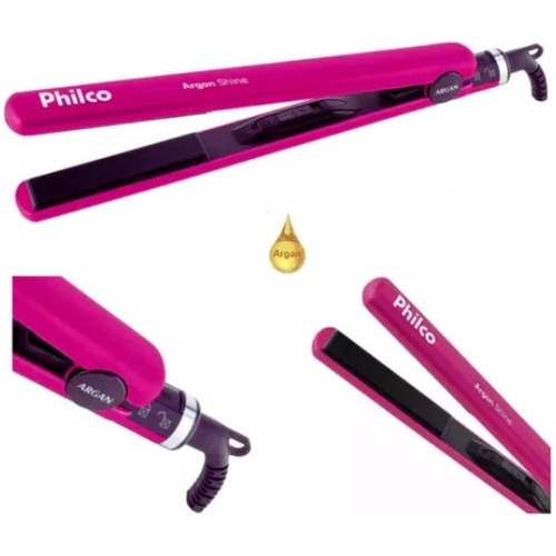 Prancha Philco 2 Em 1 Argan Shine Bivolt