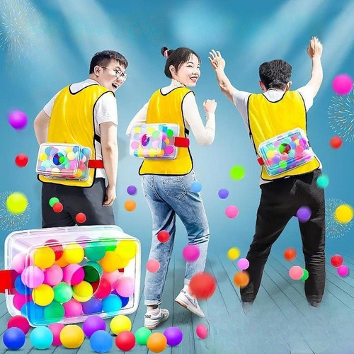 Juego De Fiesta De Las Bolas De Cinturón Elástico Rojo