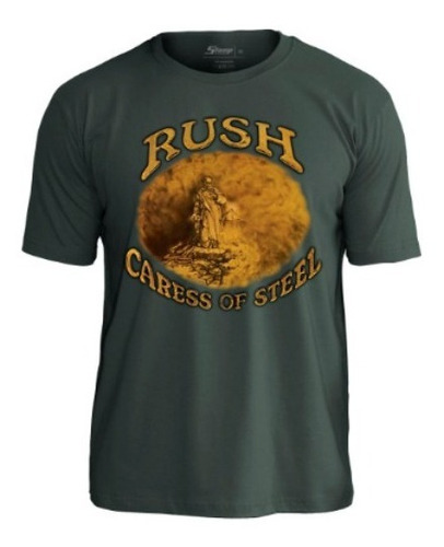 Imagem 1 de 1 de Camiseta Rush Caress Of Steel