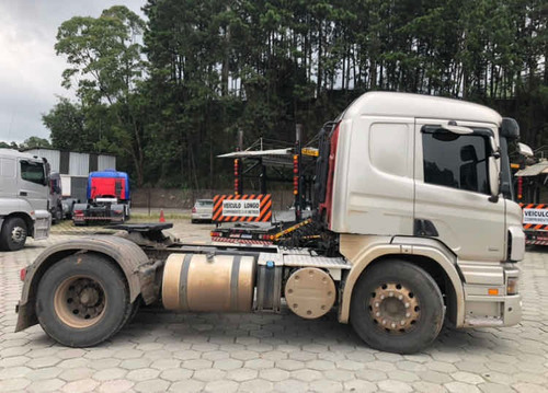 Imagem 5 de 15 de Scania P-360 12/13 Champagne 4x2 Cegonheiro