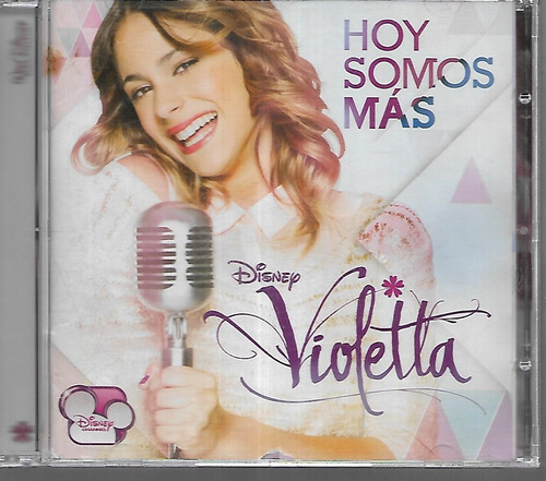 Violetta Album Hoy Somos Mas Sello Walt Disney Cd Año 2013