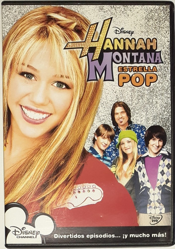 Dvd - Hannah Montana - Estrella Pop - Made In Argentina