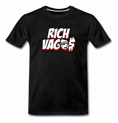 Rich Vagos Playera Manga Corta Para Niño/joven // Vago$ 19