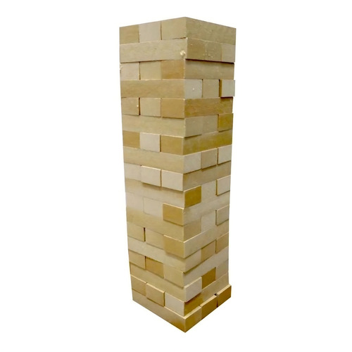 Jogo Caiu Perdeu Torre Madeira Equilíbrio Brinquedo Menino Menina