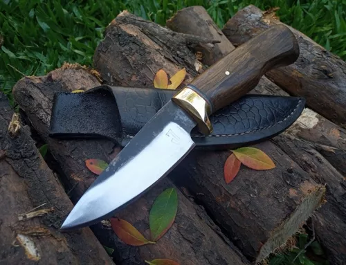 Cuchillo Bushcraft Edc Portable Acero 5160