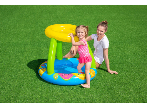 Piscina Inflable Bestway Con Techo Para Bebés 94x89x79cm