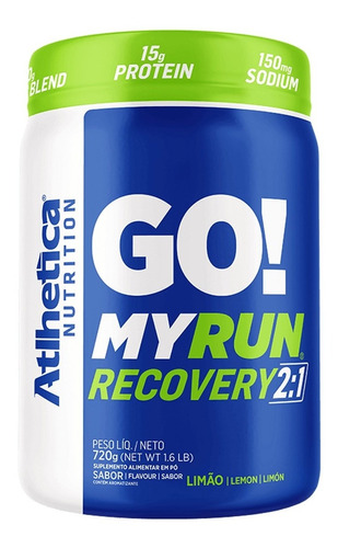 Go! My Run Recovery 2:1 Limao Go! My Run Recovery 2:1 Limão