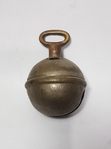 Antiguo Cascabel Bronce Diámetro Grande Mag 56252