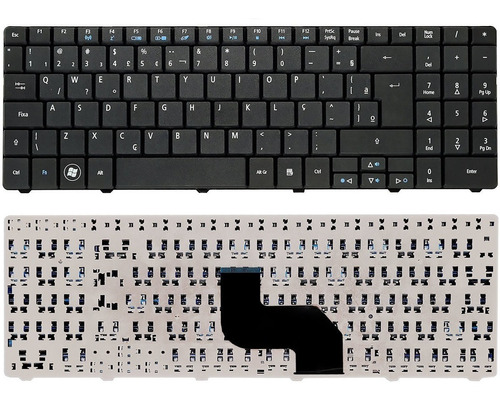 Teclado Para Emachines Pk1306r1a29 Mp-08g66brb02 Br Com Ç