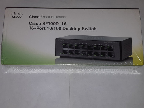 Cisco Small Business Sf100d-16 Desktop Switch 16-port 