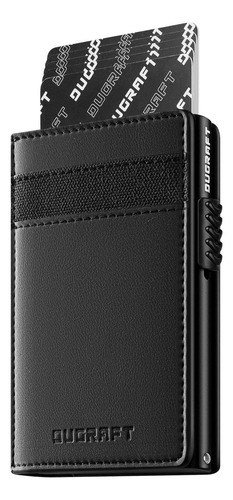 Cartera Desplegable Con Identificación Y Bloqueo Rfid Para H