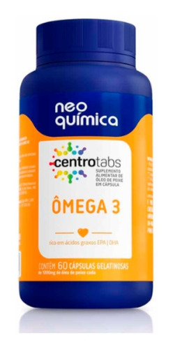 Centrotabs Omega 3 Oleo De Peixe Acidos Graxos Epa Dha