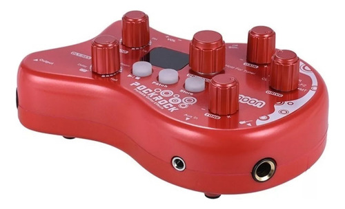 Pedal De Efectos Ammoon Pockrock Red