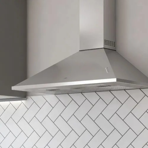 Campana Cocina Tst Piramide 60cm Pared Acero Inoxidable Full