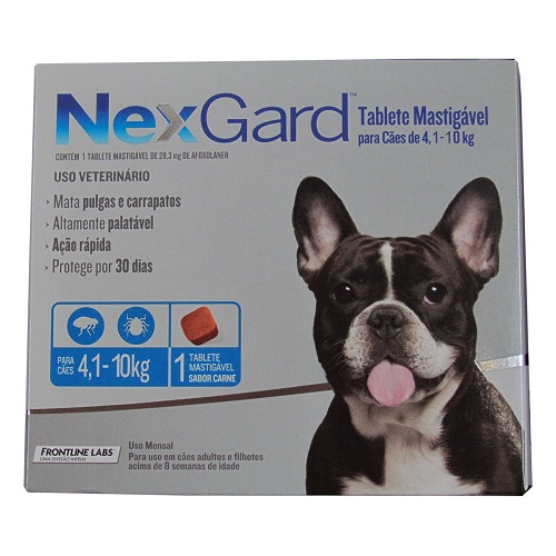 Antipulgas Nexgard Para Cachorros De 4 A 10kg
