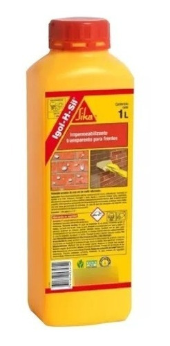 Impermeabilizante Siliconado Ladrillos Igol H Sil 1 Lt Sika