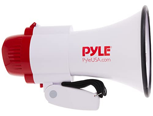 Megafone Leve Pyle - 50w, Sirene