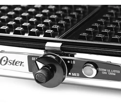 Plancha Sandwichera Y Waflera CG120 Oster 48 OFF
