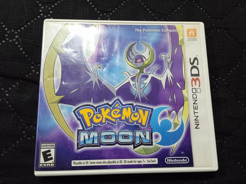 Pokemon Moon Original - Nintendo 3ds