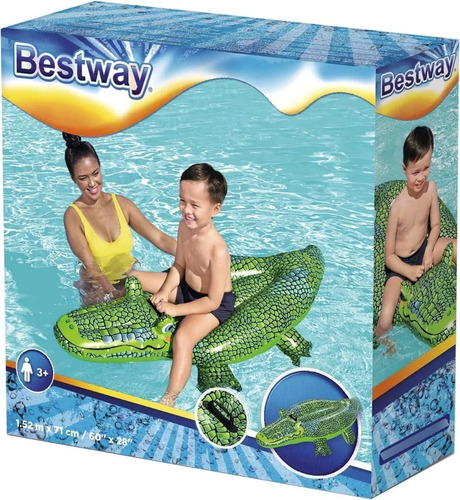 Cocodrilo Inflable 152x71 Cm Bestway (ing Maschwitz)