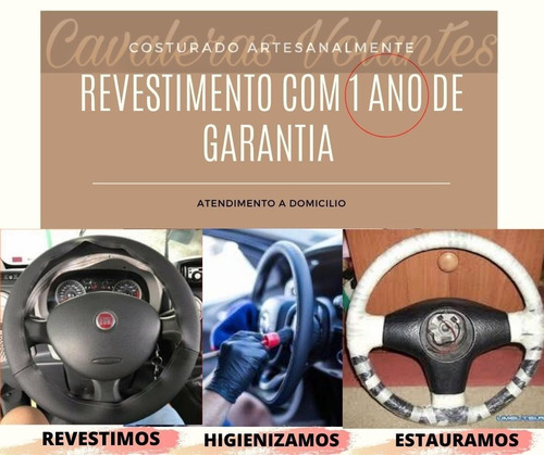 Imagem 1 de 7 de Colocação De Revestimento No Volante
