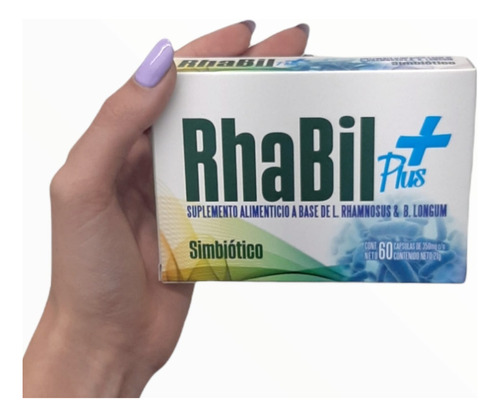 Rhabil Plus Caja 60  Capsulas Desacaf Sabor Sin Sabor