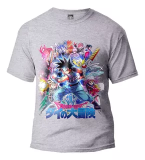 Playera Las Aventuras De Fly Dragon Quest Dai No Daiboken