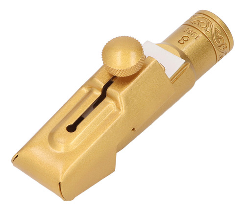 Boquilla Plana Para Saxofón Soprano En Forma De B, Metal De
